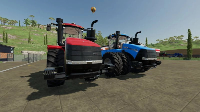 CaseIH Steiger Colorable Single Wheels