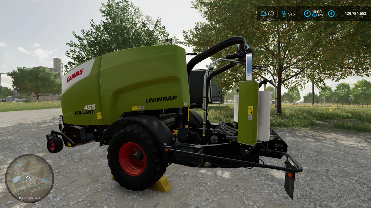 Claas ROLLANT 455 RC UNIWRAP AoiEdition