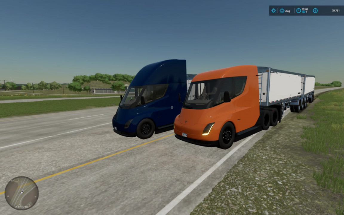 EDM Fs22 Tesla Semi Truck