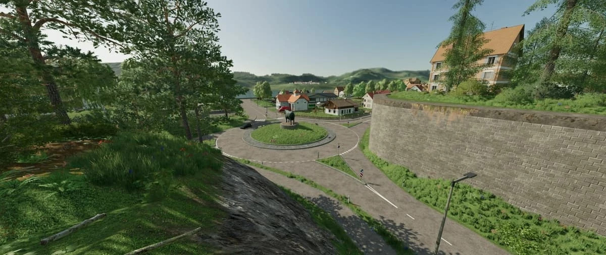 Felsbrunn Map