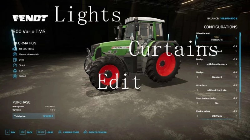 FENDT VARIO 900 EDIT
