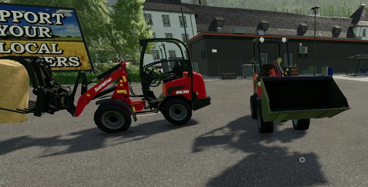 Frontloader Manurefork for Schäffer