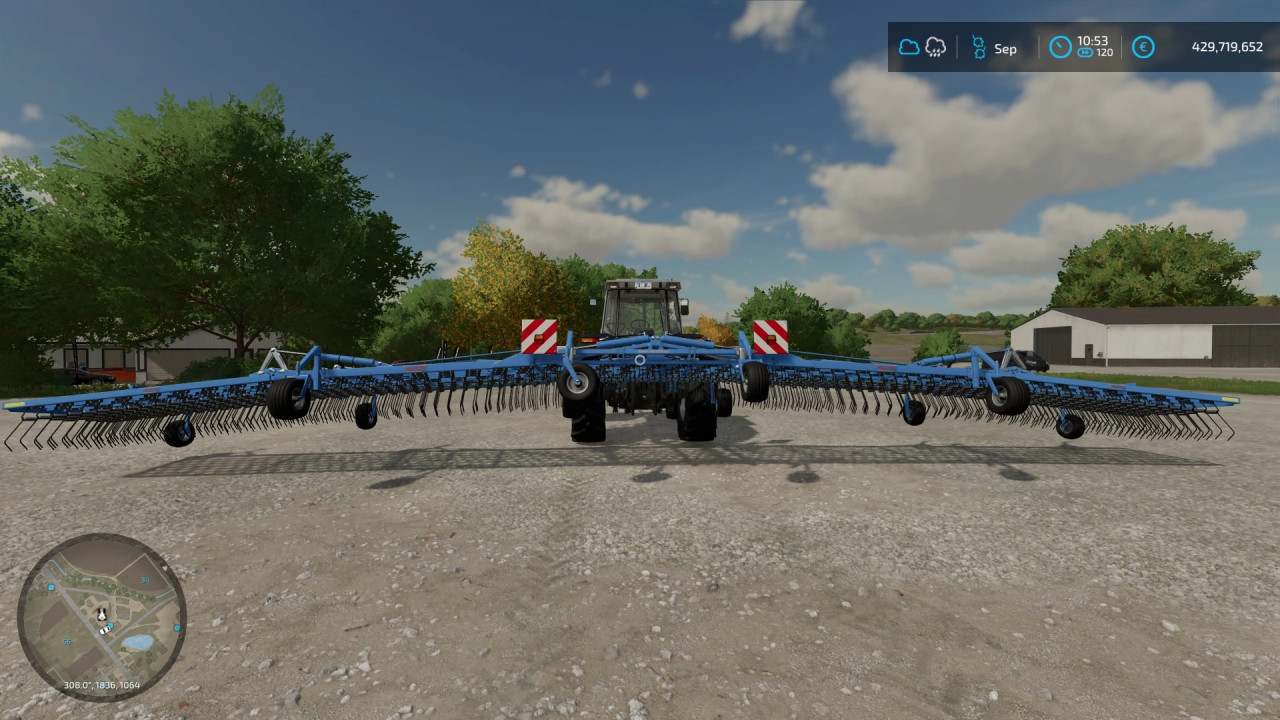 FS22 Treffler Striegel M3