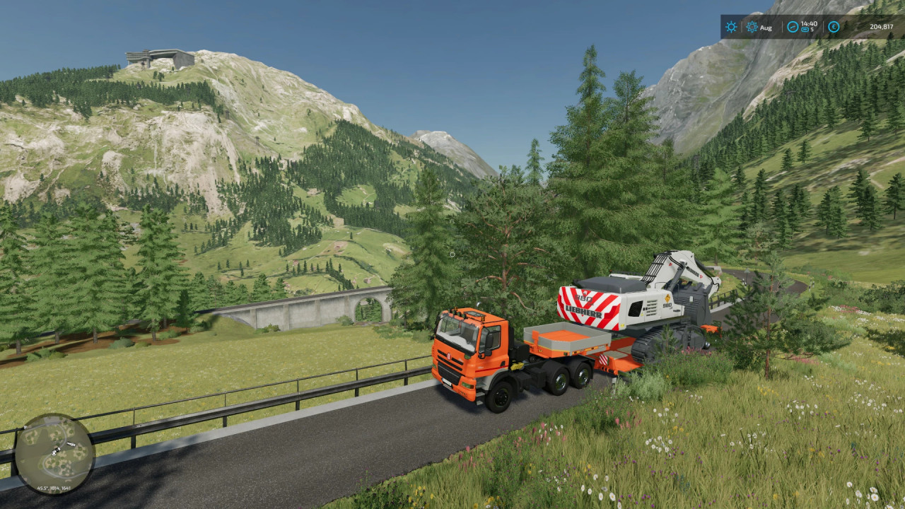 Goldhofer Low Loader With Extensions