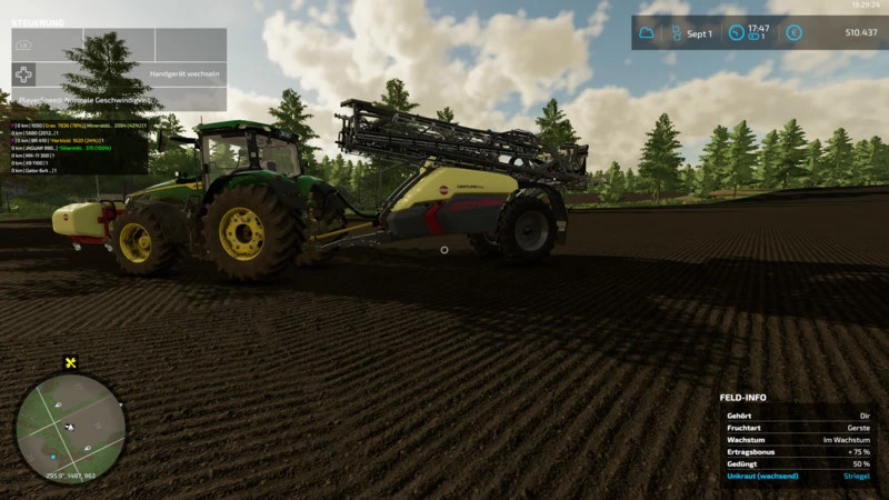 Hardi Aeon5200 arms without colli