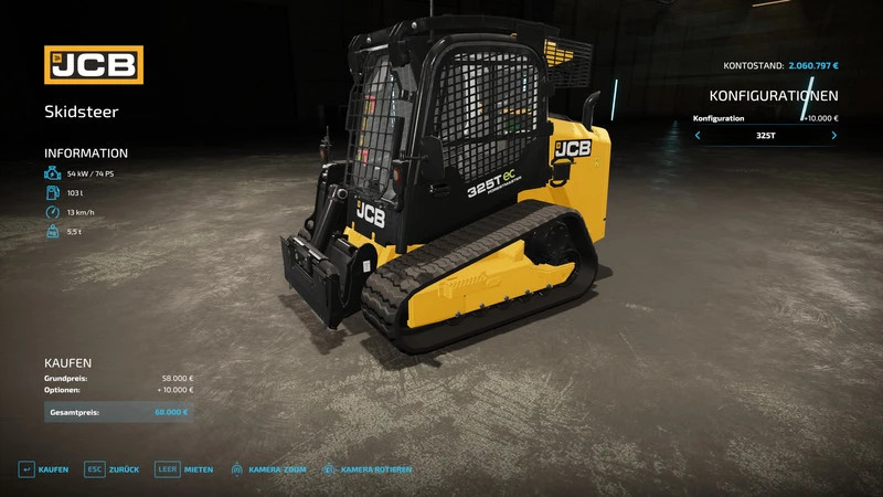 JCB 325T SkidSteer
