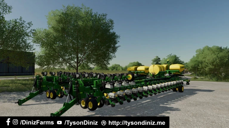 JOHN DEERE DB120 48 ROW PLANTER v 1.0 - FS 22