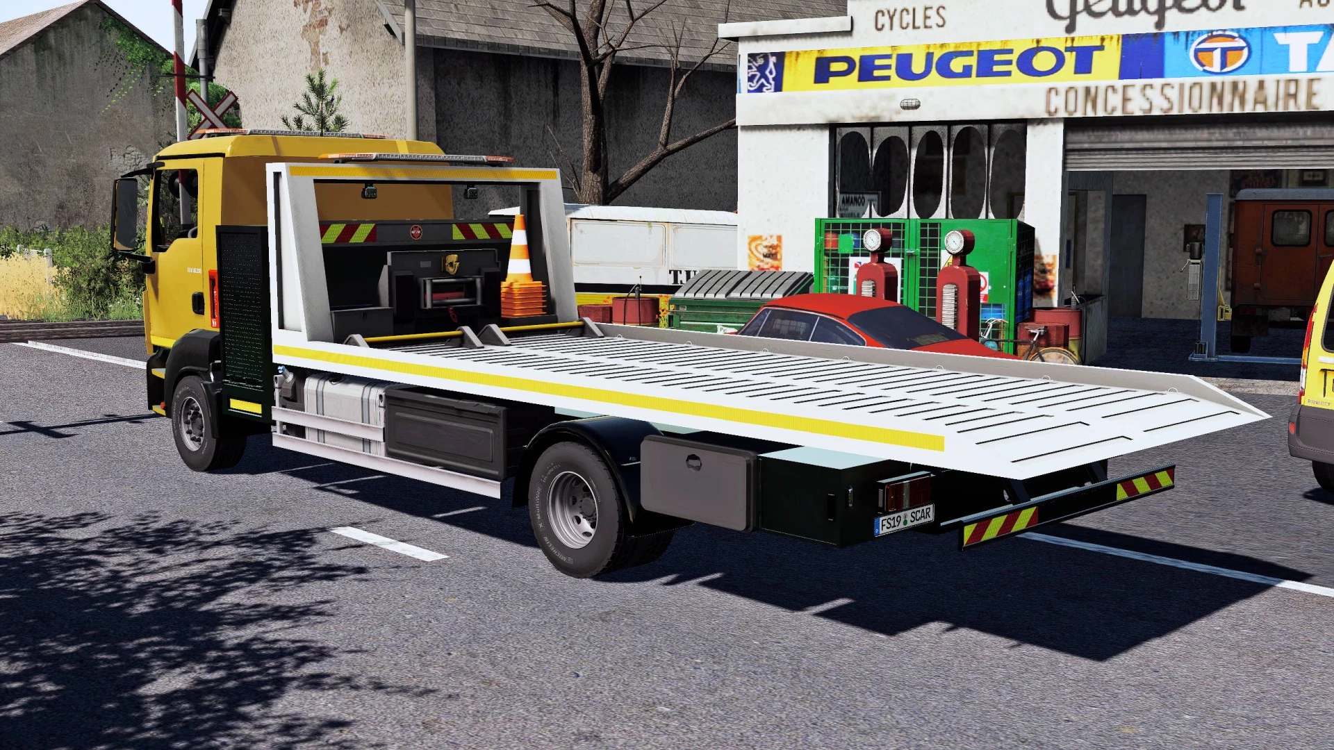 MAN TGM Car Transporter v 1.1
