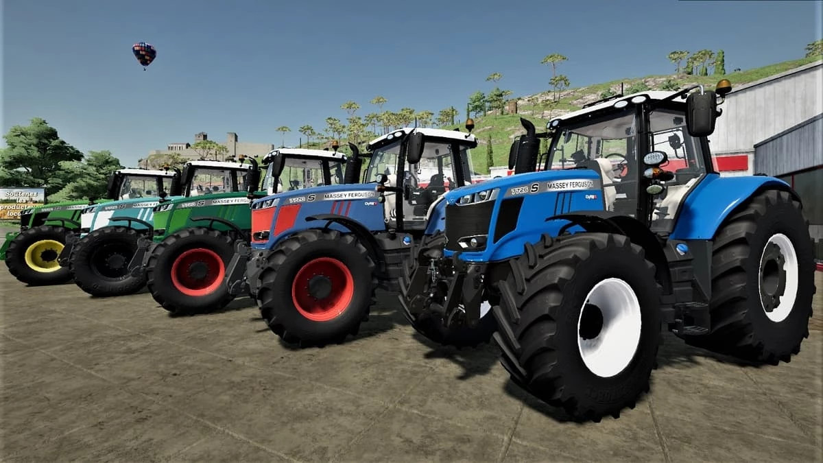 Massey Ferguson 7720S Color choice Chip Tuning
