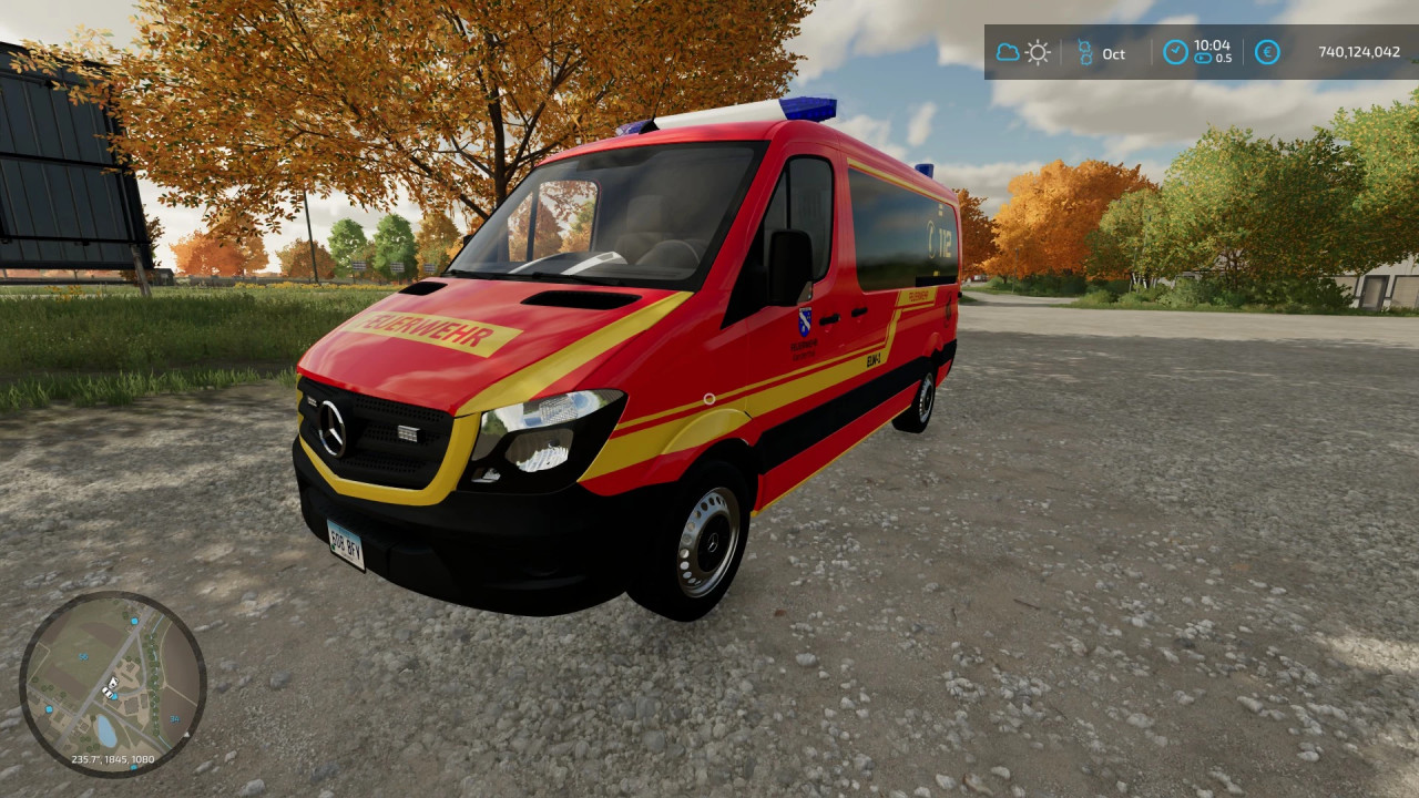 MB Sprinter FireDepartment Koenigsberg