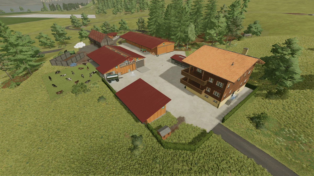 Milchviebetrieb Gruber (Erlengrat Savegame)