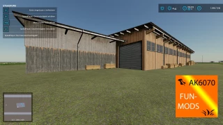 Sawmill with empty pallets