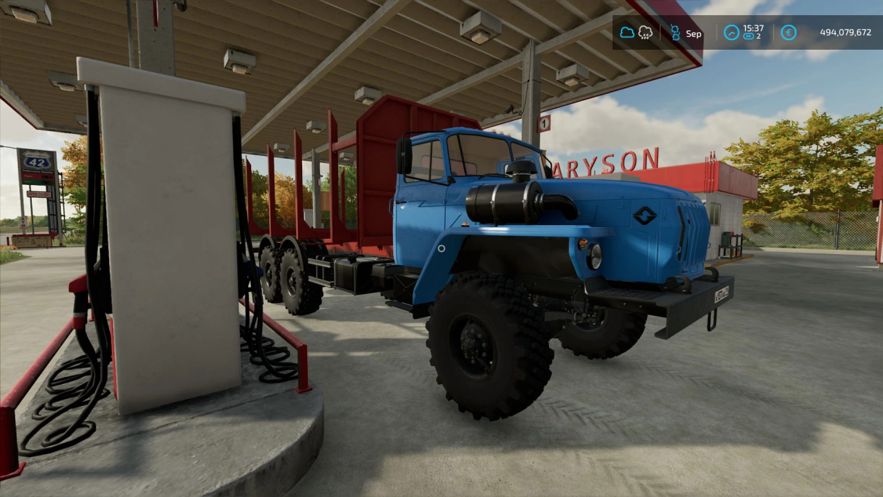 URAL 4320-60 UST-5453 Timber