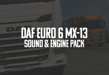 DAF Euro 6 MX-13 Sound Engine Pack