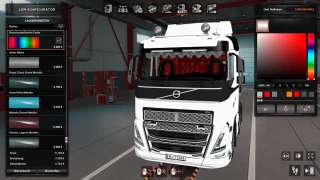 Volvo FH5 Red Danish Plush Interior NEW 2.0 thumbnail 4