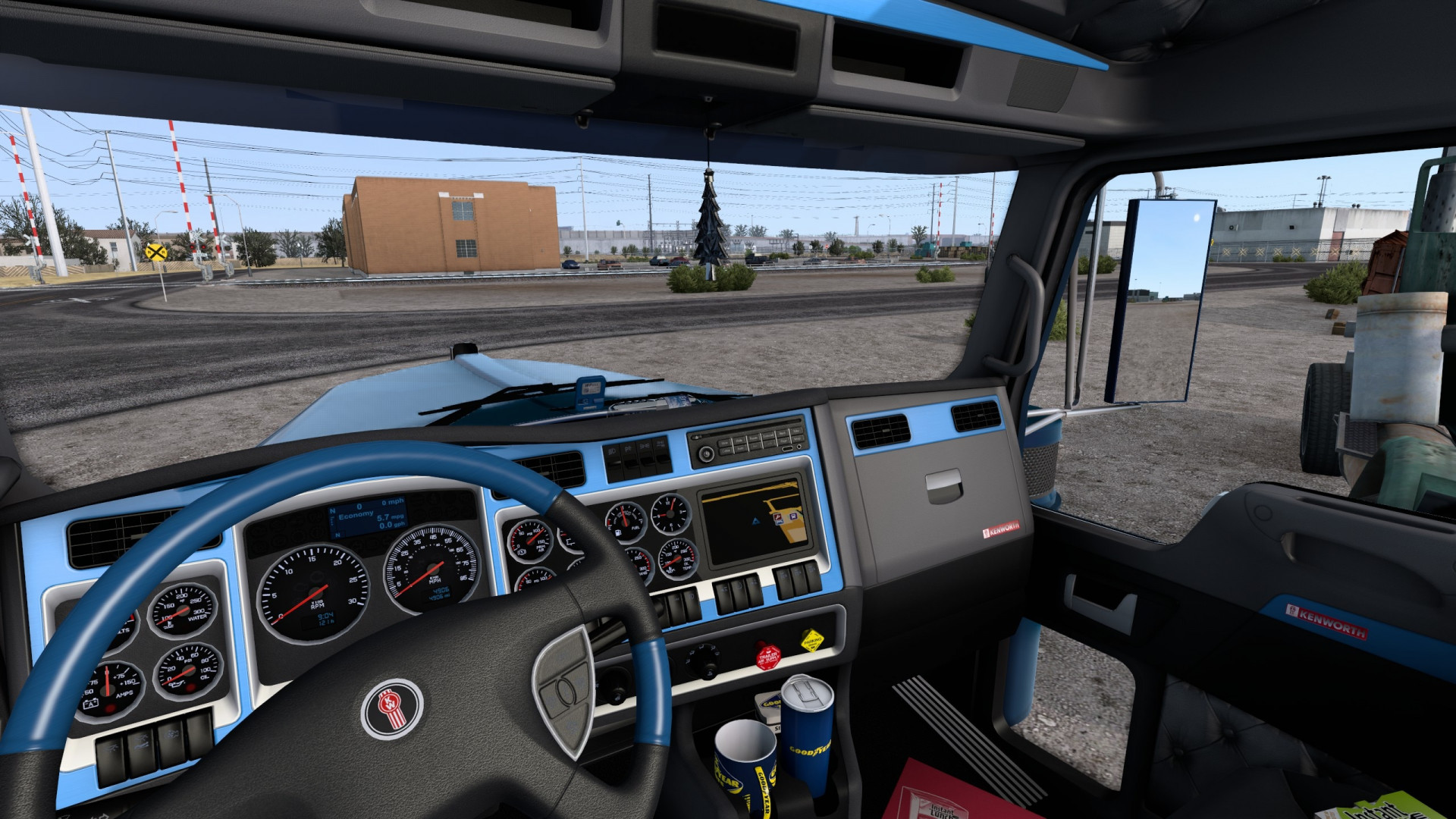 Blue Interior for KW W900