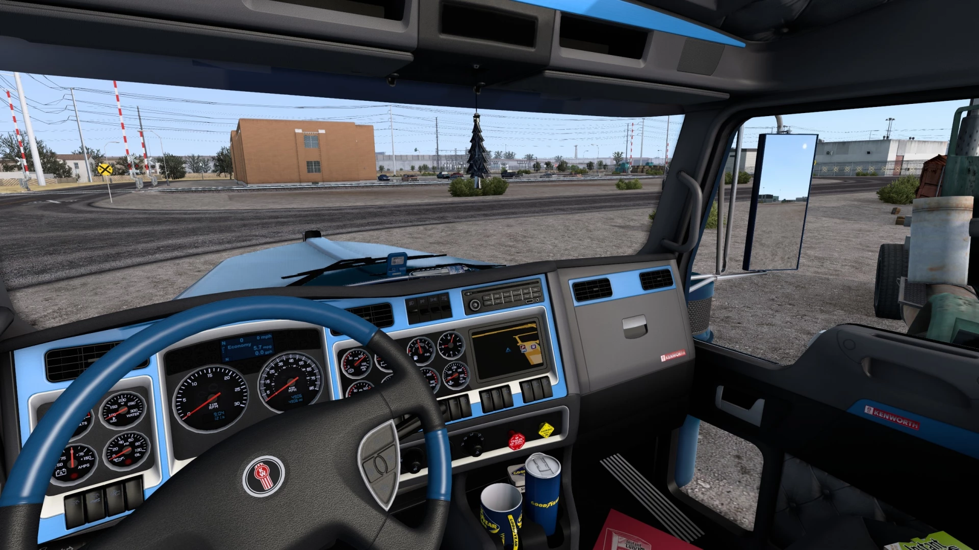 Blue Interior for KW W900 1.0