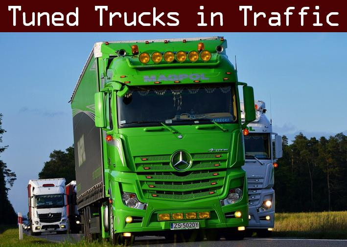 [ETS2 v1.43] Tuned Truck Traffic Pack v3.8.1