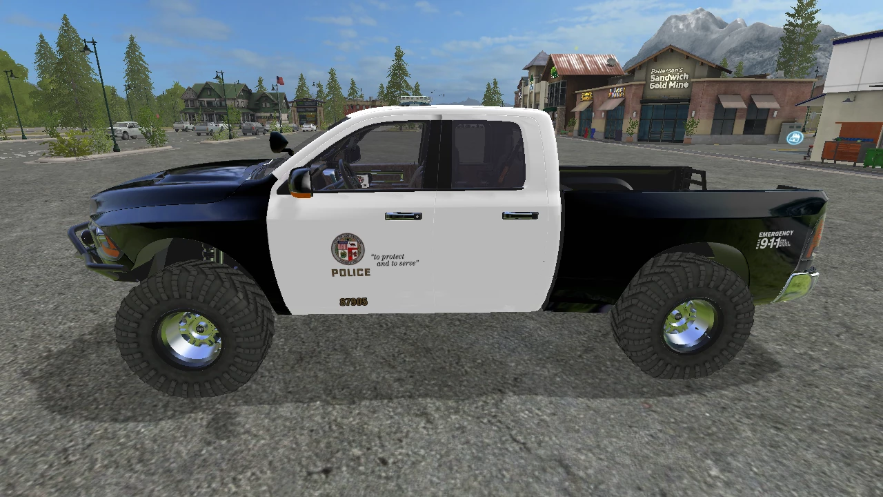 Dodge Ram Runner LAPD police 1