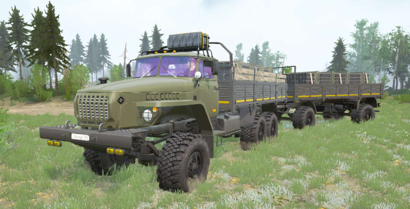 Ural-4320 6x6 With Color Options