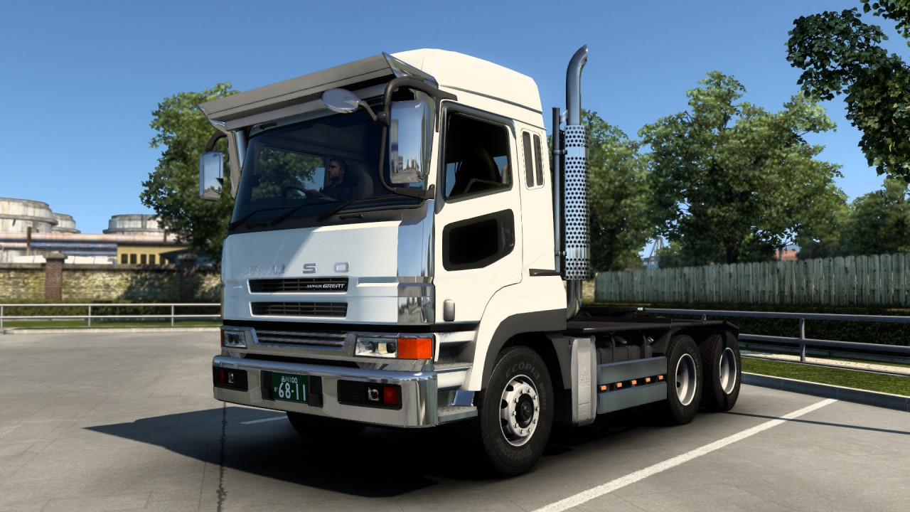 Fuso Supergreat Hi Cab Truck Mod | ETS2 1.42 - 1.43