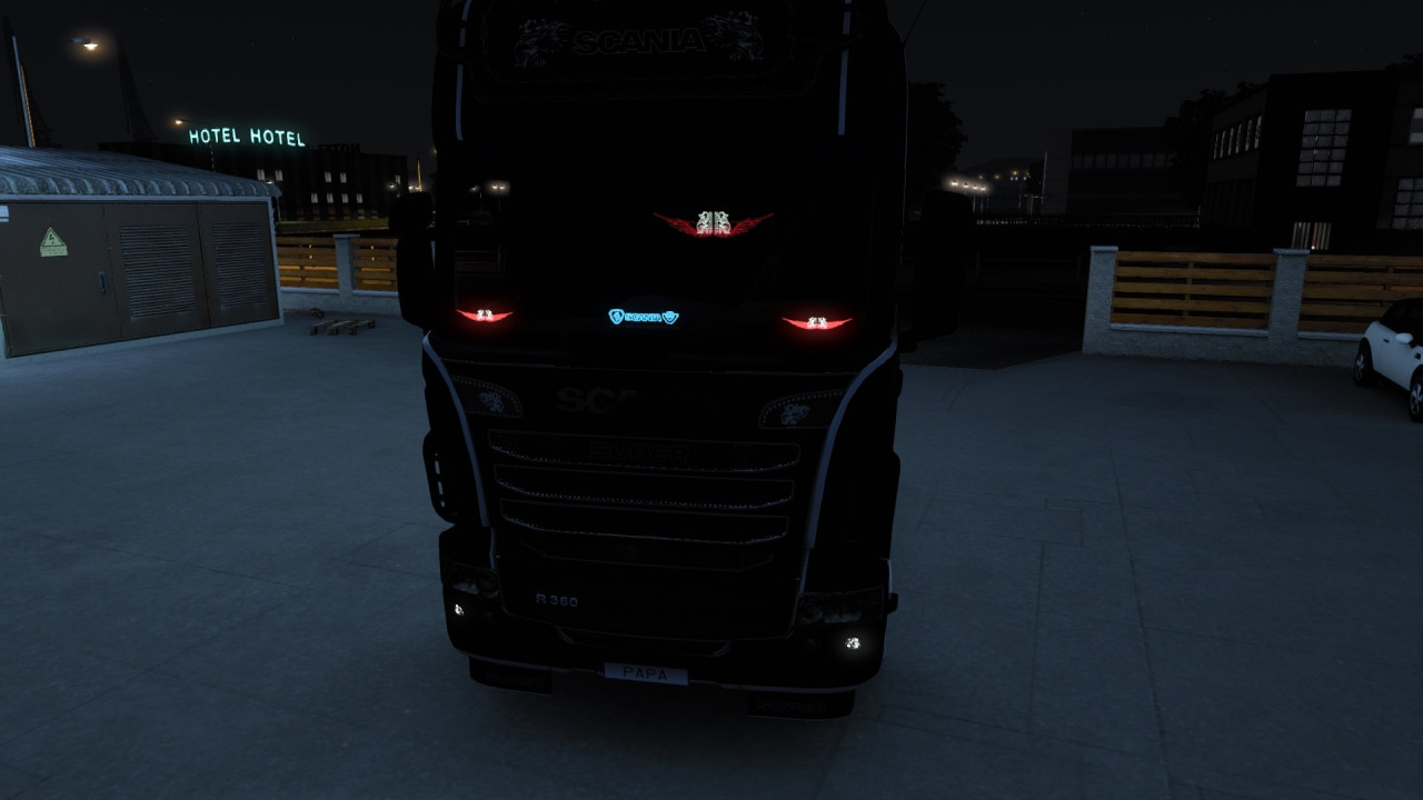 Led Plates for all Scania