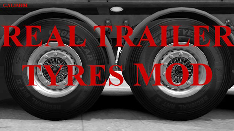 Real Trailer Tyres Mod
