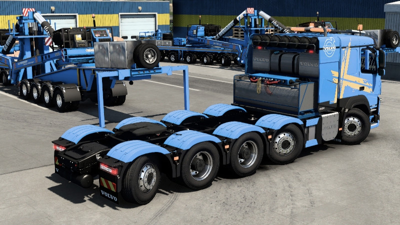FIX FOR VOLVO FM 10×4 HEAVY CHASSIS (Axle Fix)