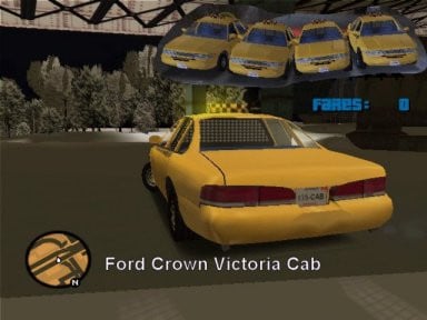 Ford Crown Victoria Cab