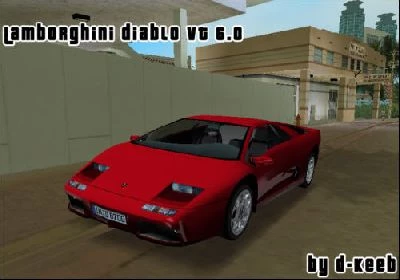 Lamborghini Diablo VT  - GTA: Vice City