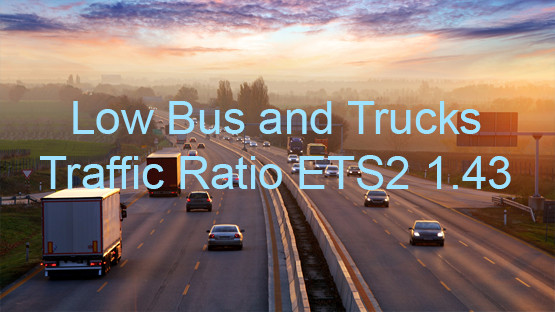 Low Bus and Trucks Traffic Ratio