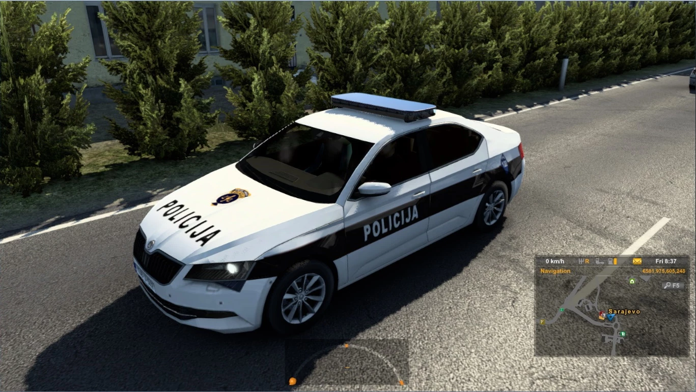 Police AI Traffic Pack v1.0 - ETS 2