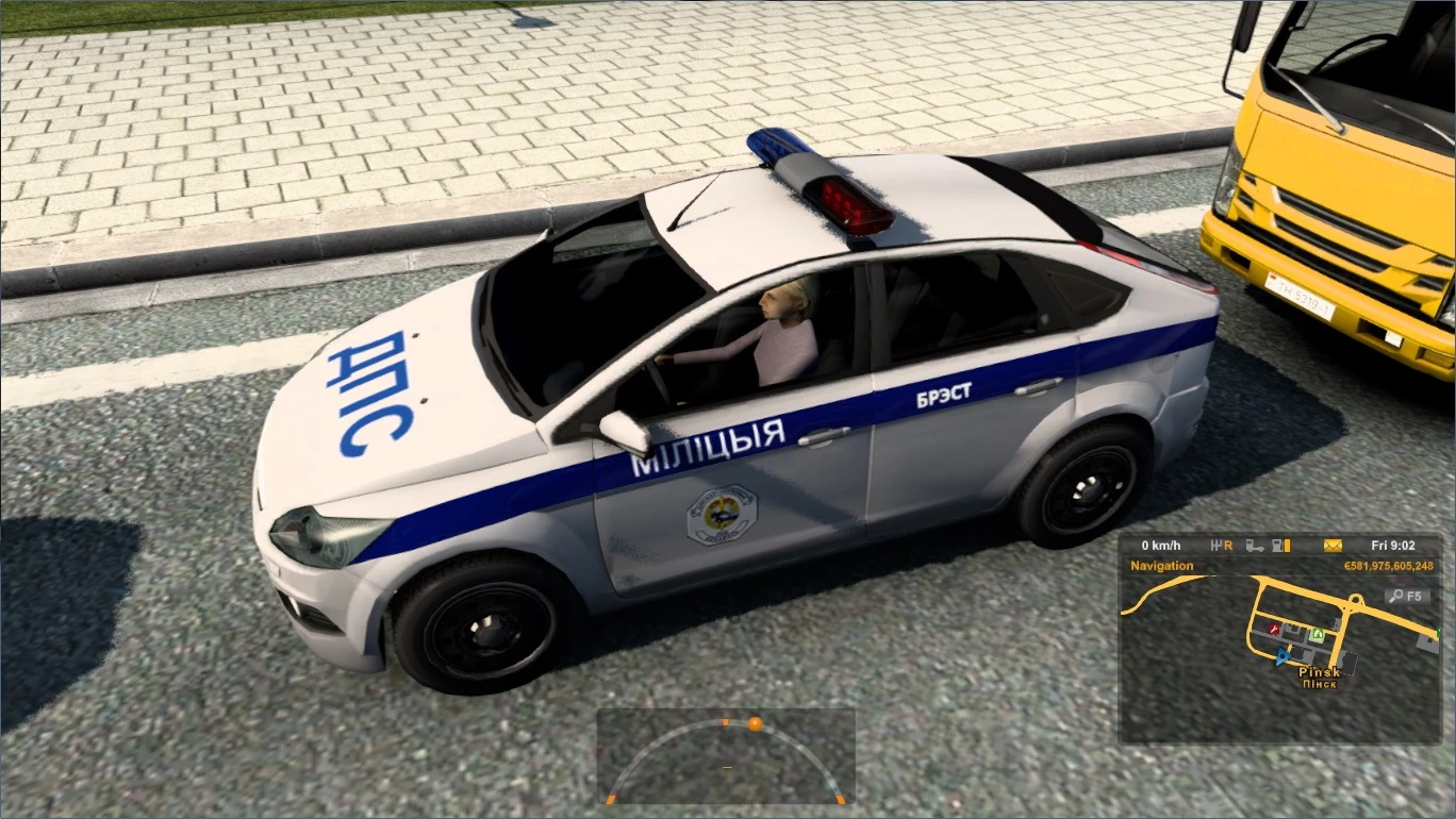 Police AI Traffic Pack v1.0 - ETS 2