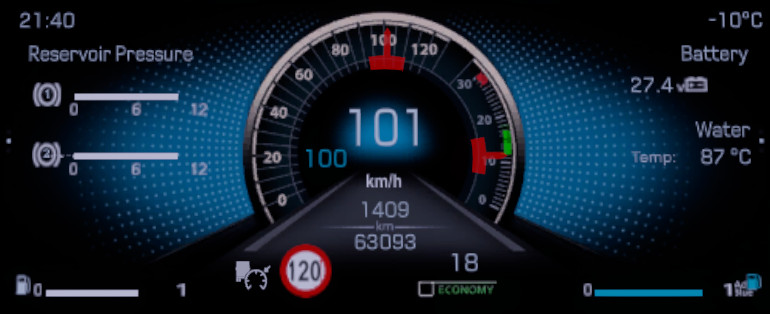 Mercedes-Benz New Actros 2019 Improved Dashboard