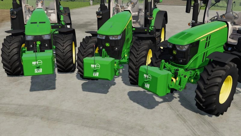 Agropark weights