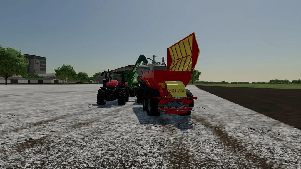 Augerwagon With Lime