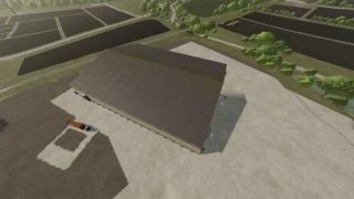 Bale Storage With Shredder v 1.0 - FS 22