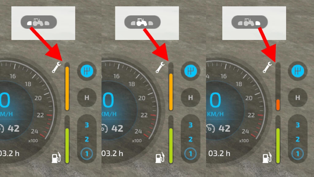 Damage Bar Selection