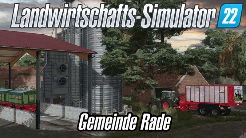 Fs22 Mod Riesemrad FS22 Gemeinde Rade v 1.0 - FS 22