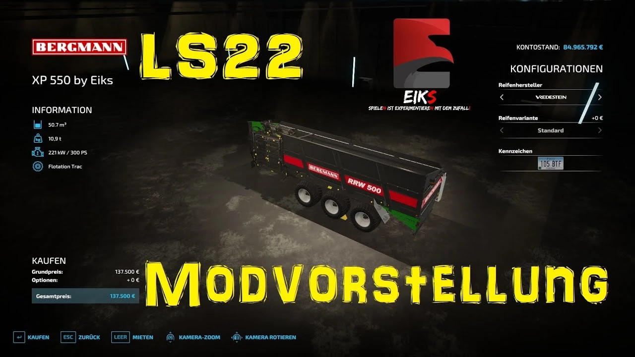 FS22 XP 550 by Eiks