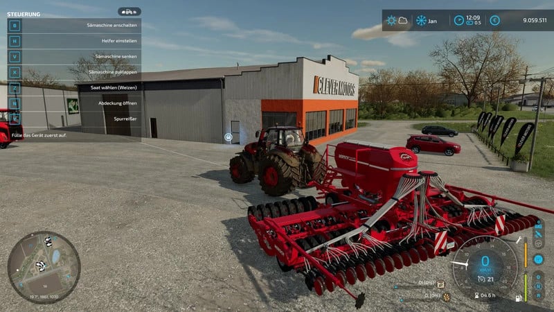 Horsch Pronto 9DC MultiColor MultiFruit ManualAttach Compatible
