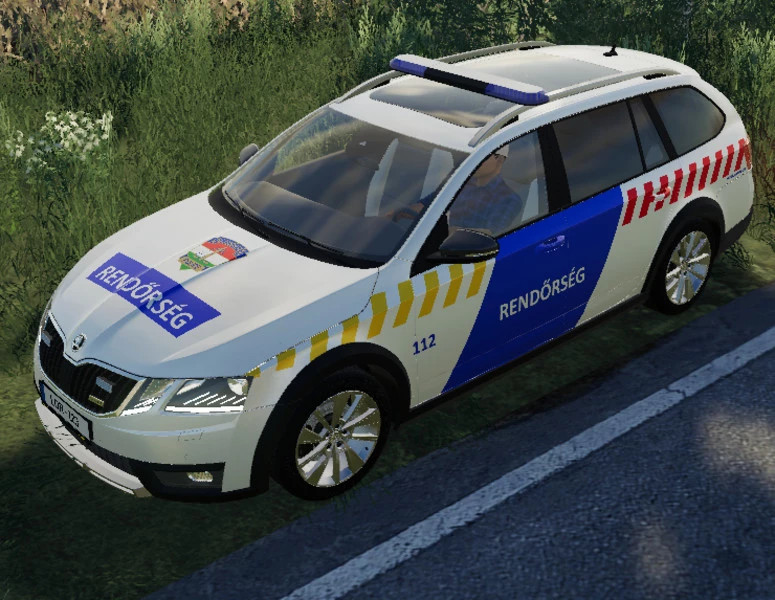 Hungarian Police Skoda Octavia