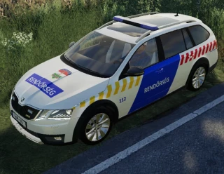 Hungarian Police Skoda Octavia v 1.0 thumbnail 2