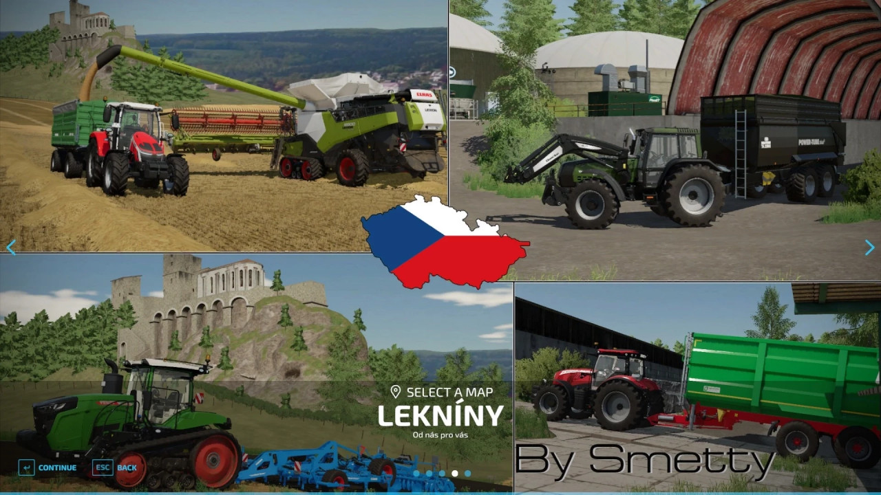 LEKNINY MAP