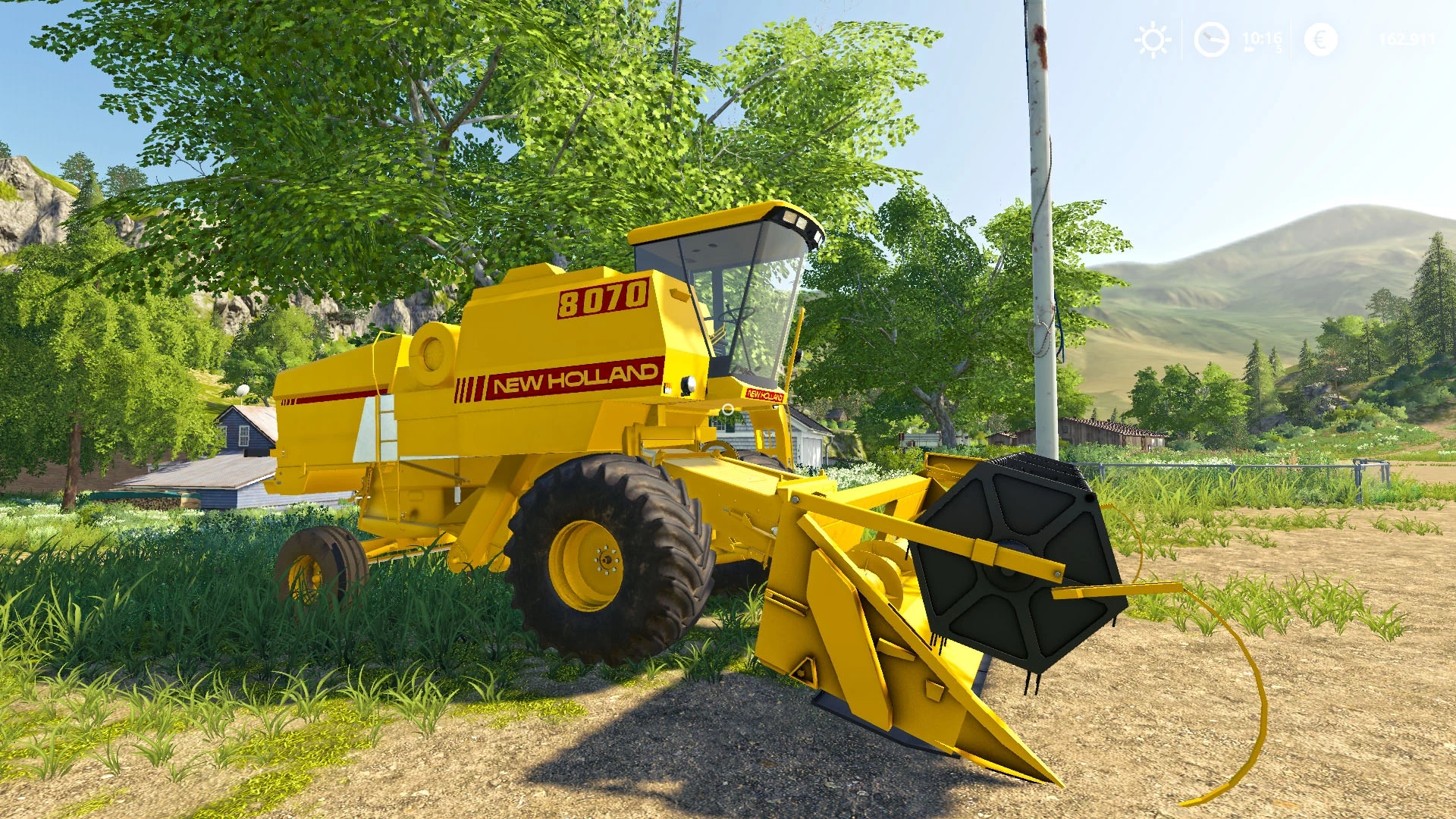 NEW HOLLAND CLAYSON 8070 v 3