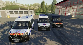 Renault Master 4 Gendarme / Penitentiary / Police v 1.0 thumbnail 3