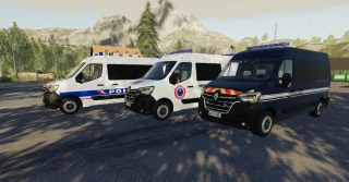 Renault Master 4 Gendarme / Penitentiary / Police v 1.0 thumbnail 2