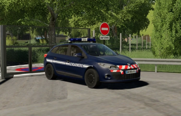 Renault Megane Estate 2011 Gendarmerie v 1.0