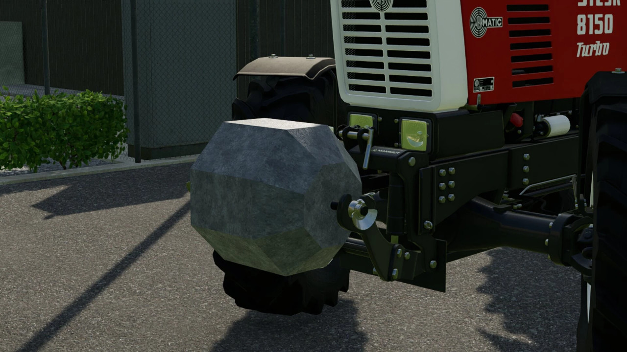 Selfmade weight with 450kg