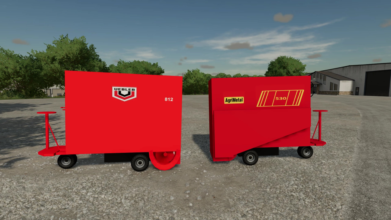 Uebler 812 and AgriMetal 530